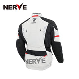NERVE Blanc Winter Motorcycle Jacket