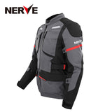 NERVE Blanc Winter Motorcycle Jacket