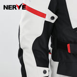 NERVE Blanc Winter Motorcycle Jacket