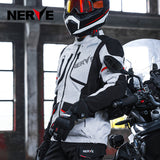 NERVE Blanc Winter Motorcycle Jacket
