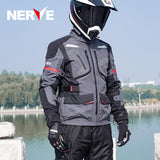 NERVE Blanc Winter Motorcycle Jacket