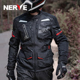 NERVE Blanc Winter Motorcycle Jacket