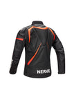 NFP17006 NERVE Leather Motorcycle Jacket
